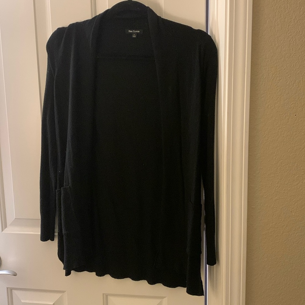 Black cardigan classic S